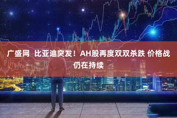 广盛网  比亚迪突发！AH股再度双双杀跌 价格战仍在持续